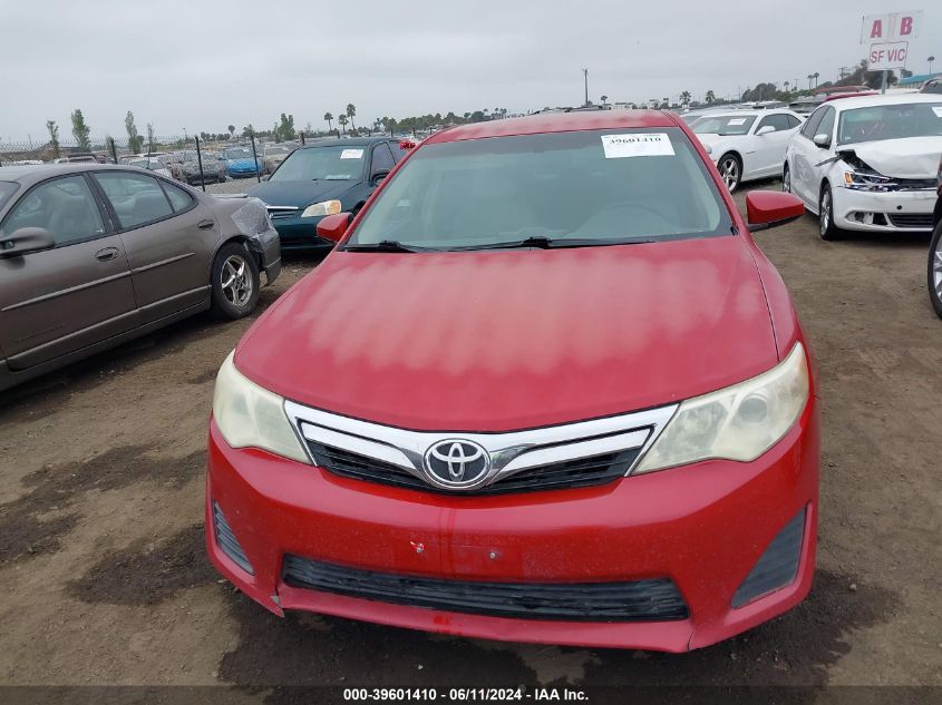 2012 Toyota Camry Le VIN: 4T4BF1FK3CR197282 Lot: 39601410