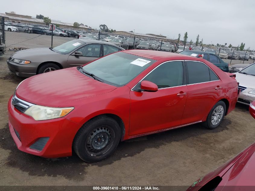 2012 Toyota Camry Le VIN: 4T4BF1FK3CR197282 Lot: 39601410