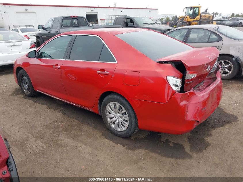 2012 Toyota Camry Le VIN: 4T4BF1FK3CR197282 Lot: 39601410