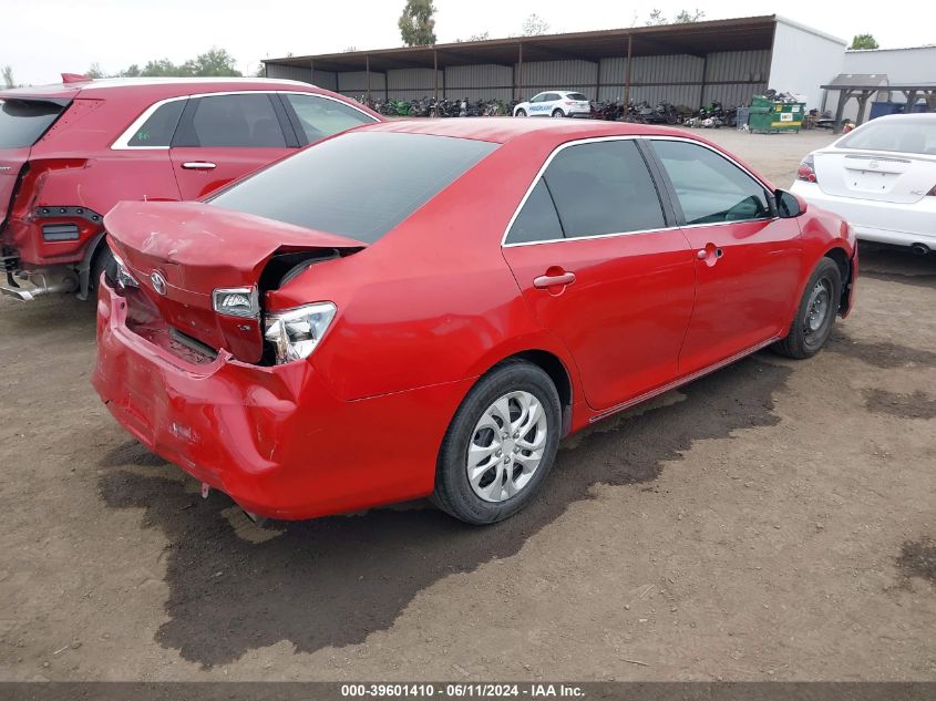 2012 Toyota Camry Le VIN: 4T4BF1FK3CR197282 Lot: 39601410