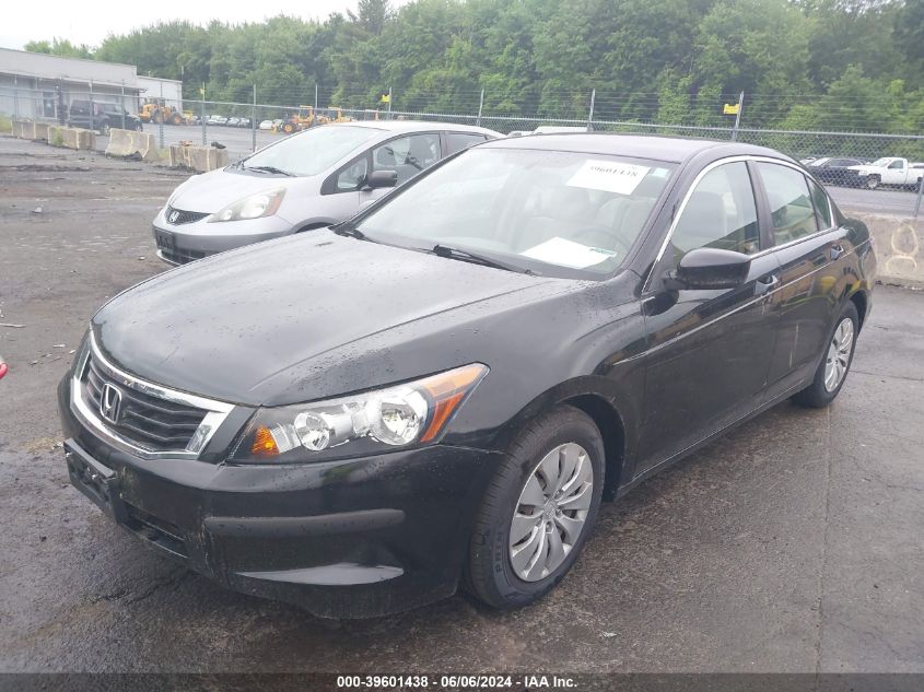 2010 Honda Accord 2.4 Lx VIN: 1HGCP2F39AA015051 Lot: 39601438