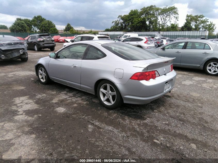 2003 Acura Rsx VIN: JH4DC53843C005730 Lot: 39601440