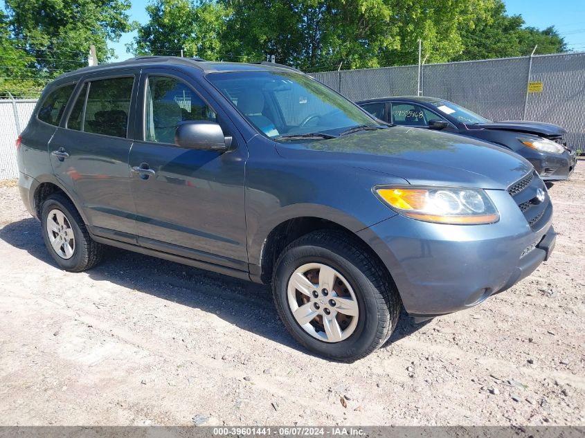 2009 Hyundai Santa Fe Gls VIN: 5NMSG73D19H294792 Lot: 39601441