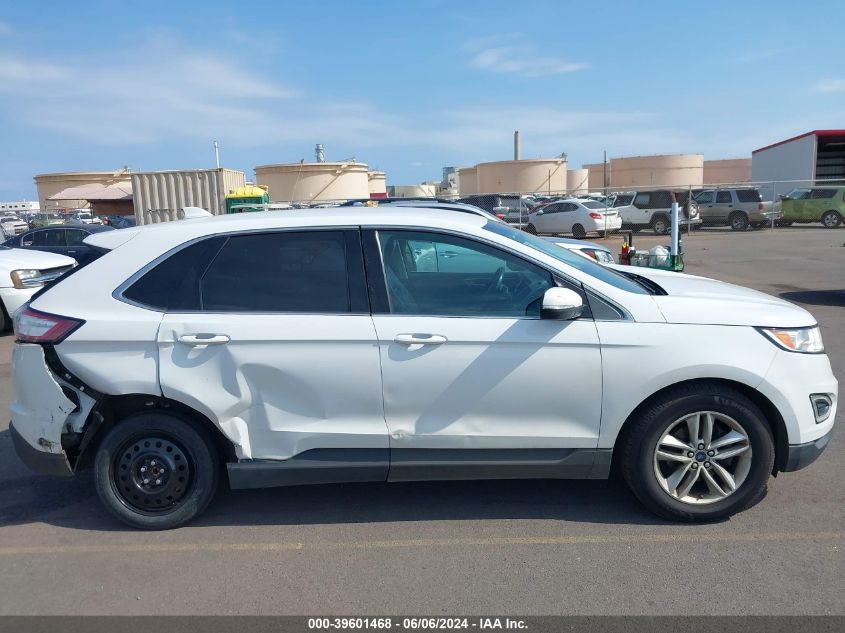 2018 Ford Edge Sel VIN: 2FMPK3J90JBB19332 Lot: 39601468