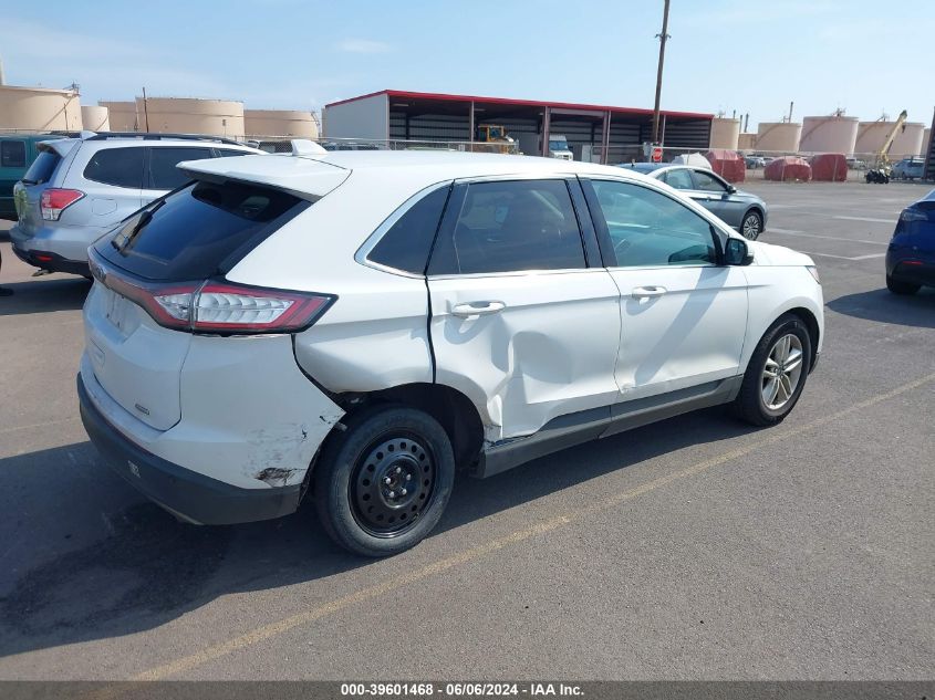 2018 Ford Edge Sel VIN: 2FMPK3J90JBB19332 Lot: 39601468