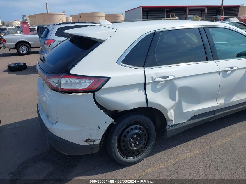 2018 Ford Edge Sel VIN: 2FMPK3J90JBB19332 Lot: 39601468