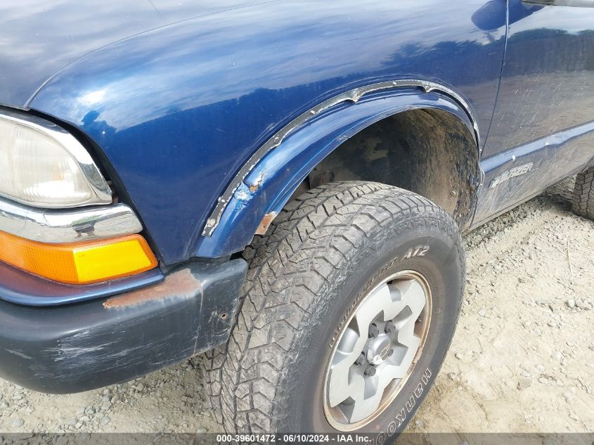 2002 Chevrolet Blazer Ls VIN: 1GNCT18W42K180097 Lot: 39601472