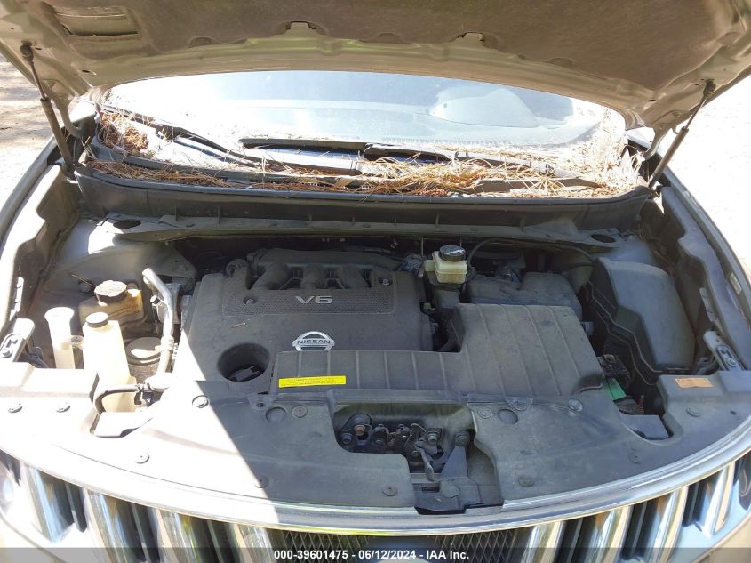 2009 Nissan Murano Le VIN: JN8AZ18W89W206657 Lot: 39601475