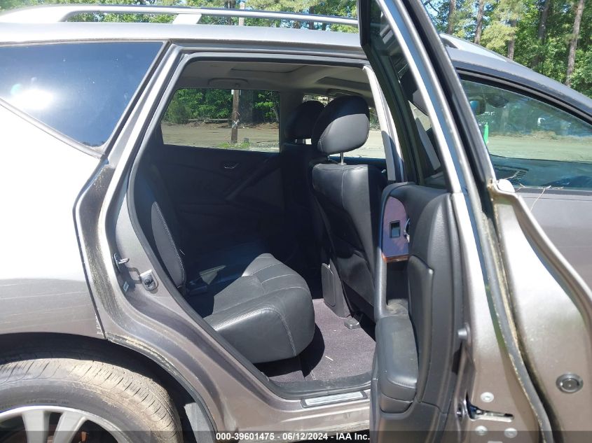 2009 Nissan Murano Le VIN: JN8AZ18W89W206657 Lot: 39601475