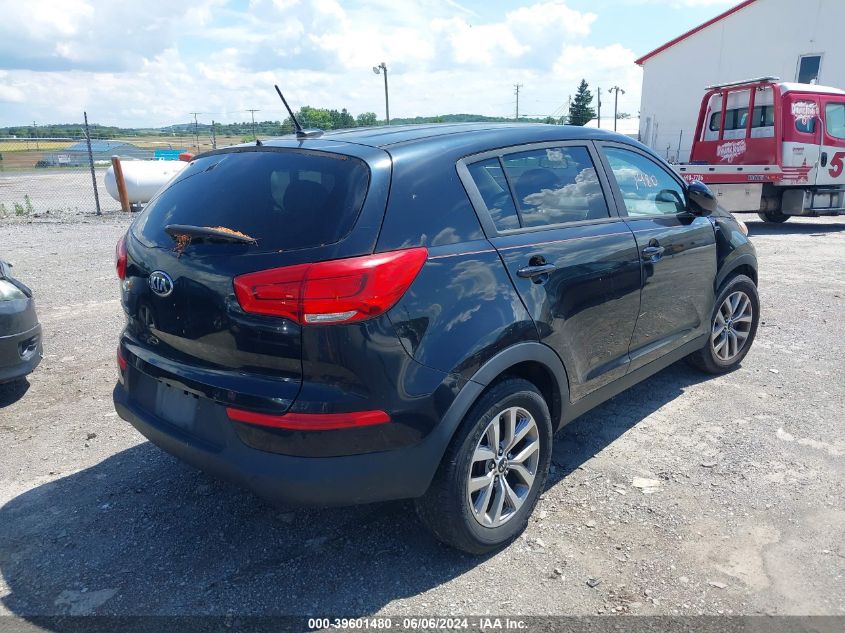 2016 Kia Sportage Lx VIN: KNDPBCAC1G7859859 Lot: 39601480