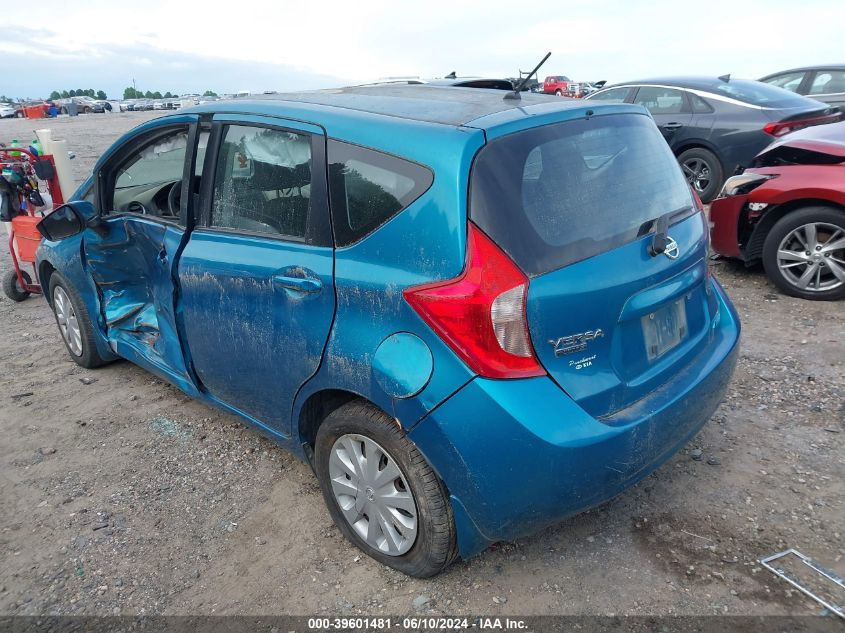 2015 Nissan Versa Note S/S Plus/Sv/Sl/Sr VIN: 3N1CE2CP3FL390724 Lot: 39601481