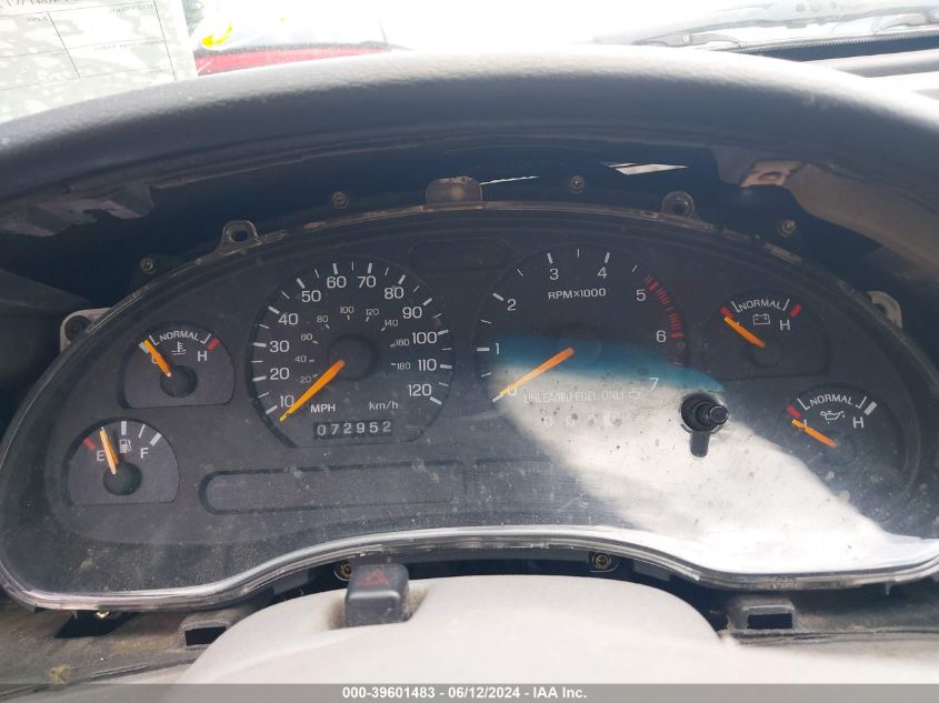 1998 Ford Mustang VIN: 1FAFP4041WF157192 Lot: 39601483