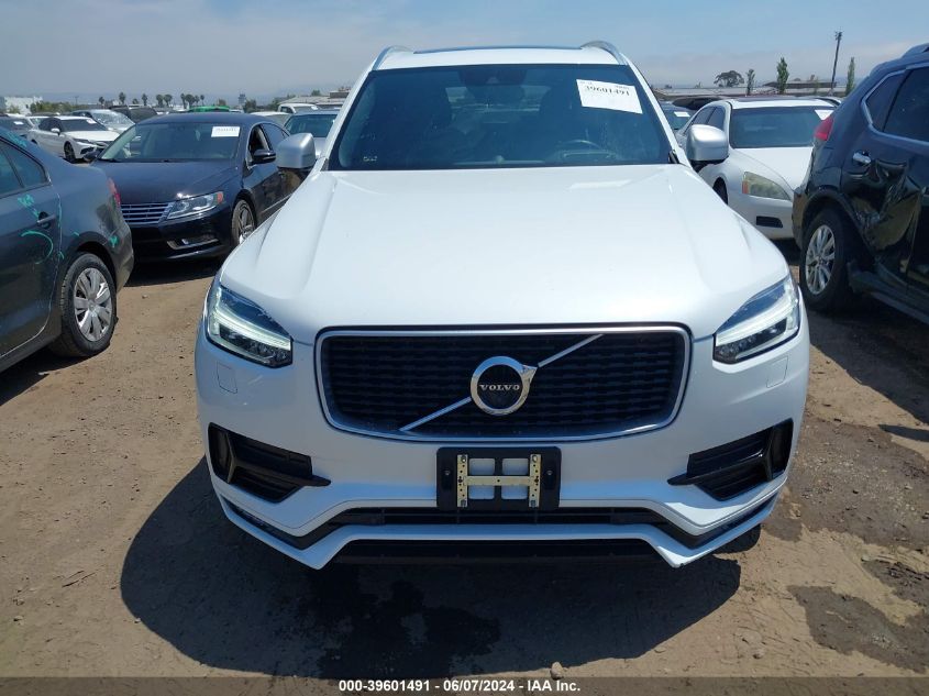 2019 Volvo Xc90 T6 R-Design VIN: YV4A22PM3K1449010 Lot: 39601491