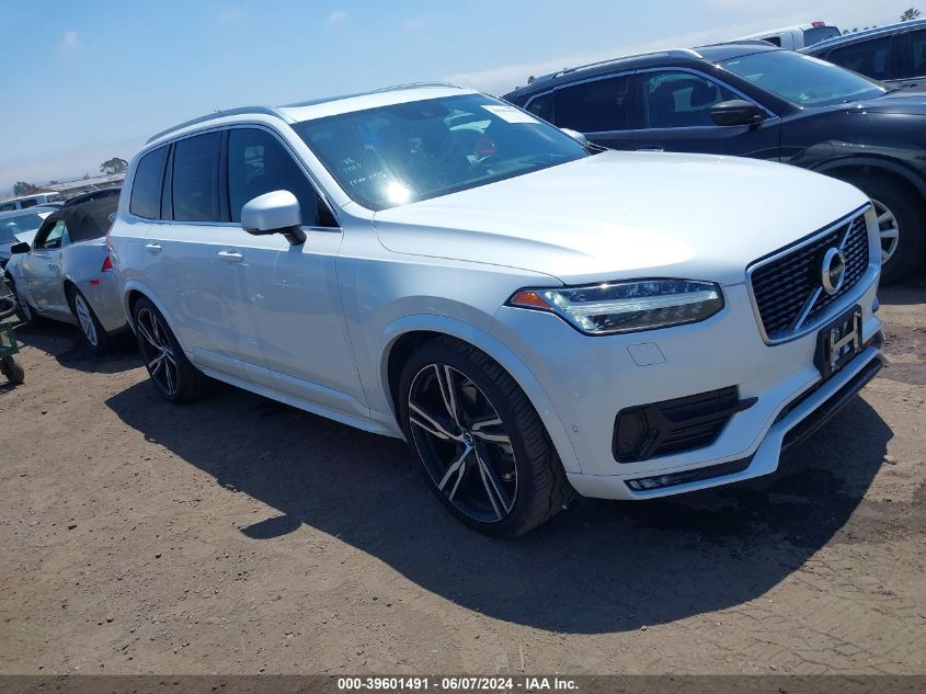 2019 Volvo Xc90 T6 R-Design VIN: YV4A22PM3K1449010 Lot: 39601491