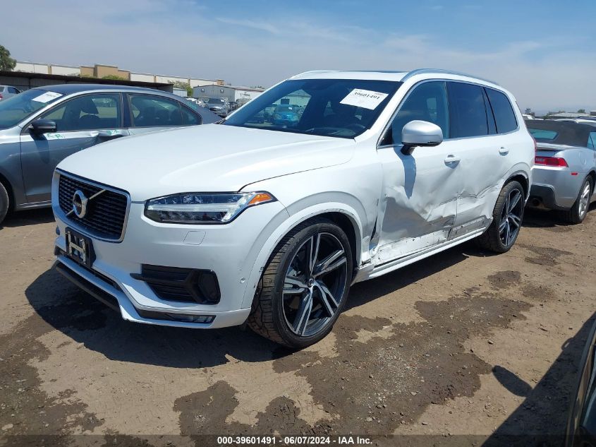 2019 Volvo Xc90 T6 R-Design VIN: YV4A22PM3K1449010 Lot: 39601491