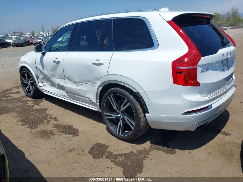 2019 Volvo Xc90 T6 R-Design VIN: YV4A22PM3K1449010 Lot: 39601491