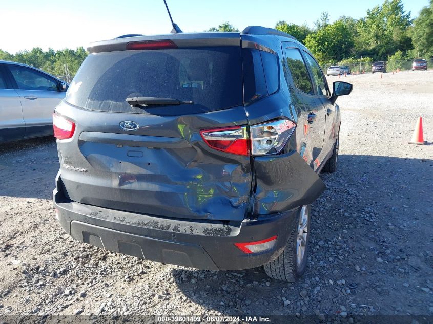 2021 Ford Ecosport Se VIN: MAJ3S2GE2MC443250 Lot: 39601499