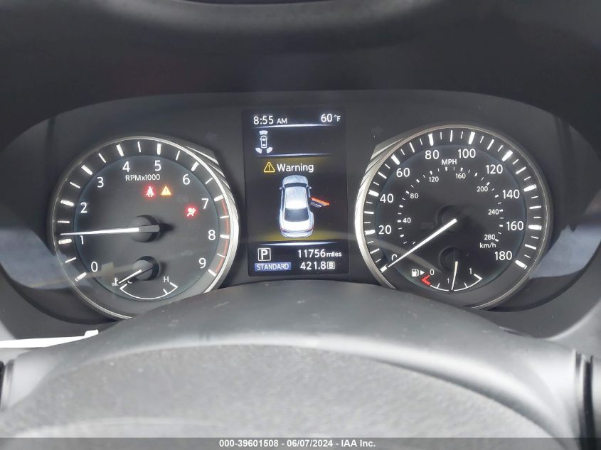 2021 Infiniti Q50 Sensory VIN: JN1EV7CPXMM704054 Lot: 39601508