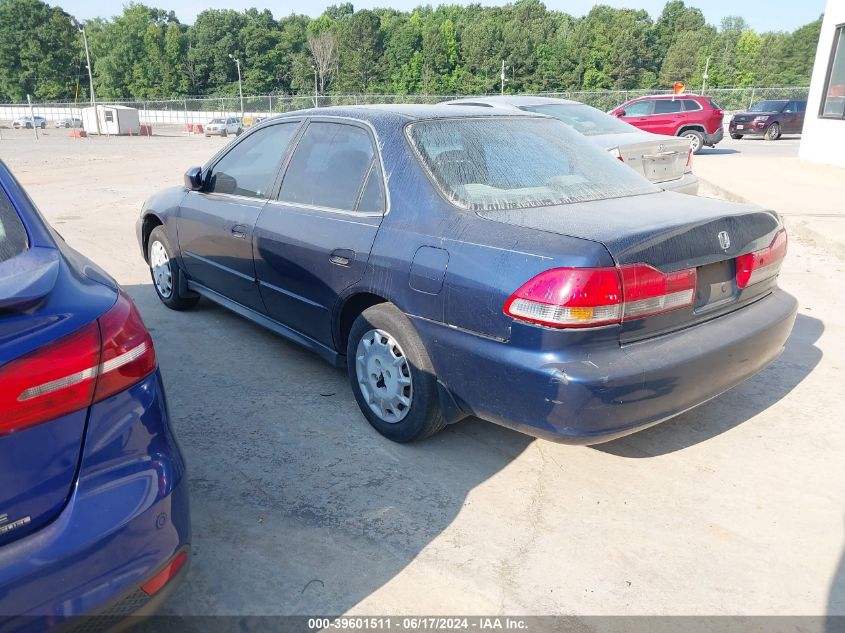 2002 Honda Accord 2.3 Lx VIN: 1HGCG56462A046270 Lot: 39601511