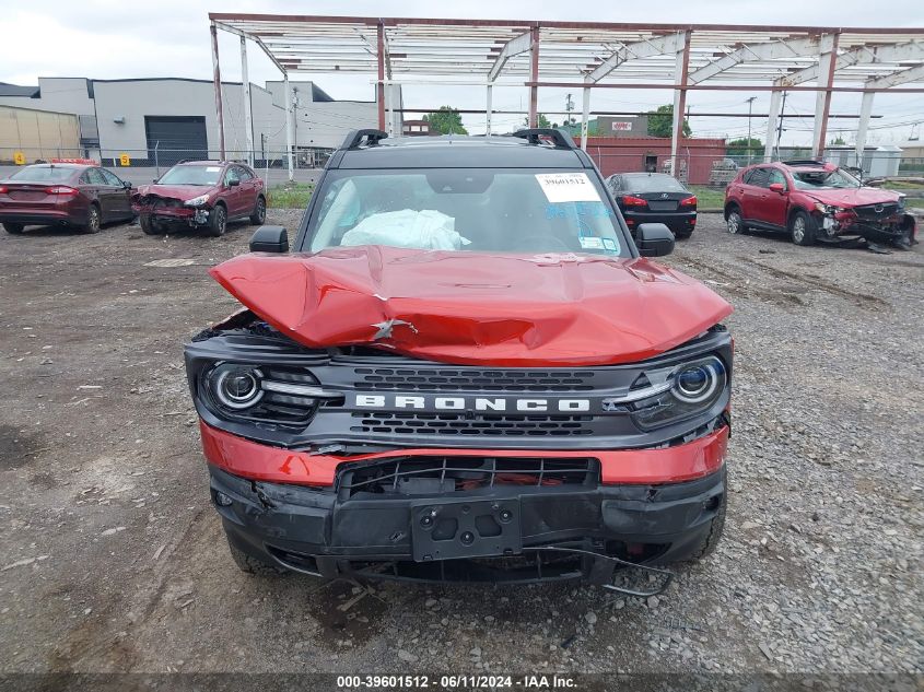 2024 Ford Bronco Sport Badlands VIN: 3FMCR9D96RRE10701 Lot: 39601512