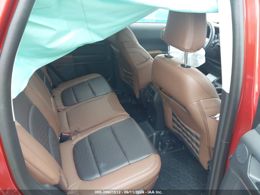 2024 Ford Bronco Sport Badlands VIN: 3FMCR9D96RRE10701 Lot: 39601512