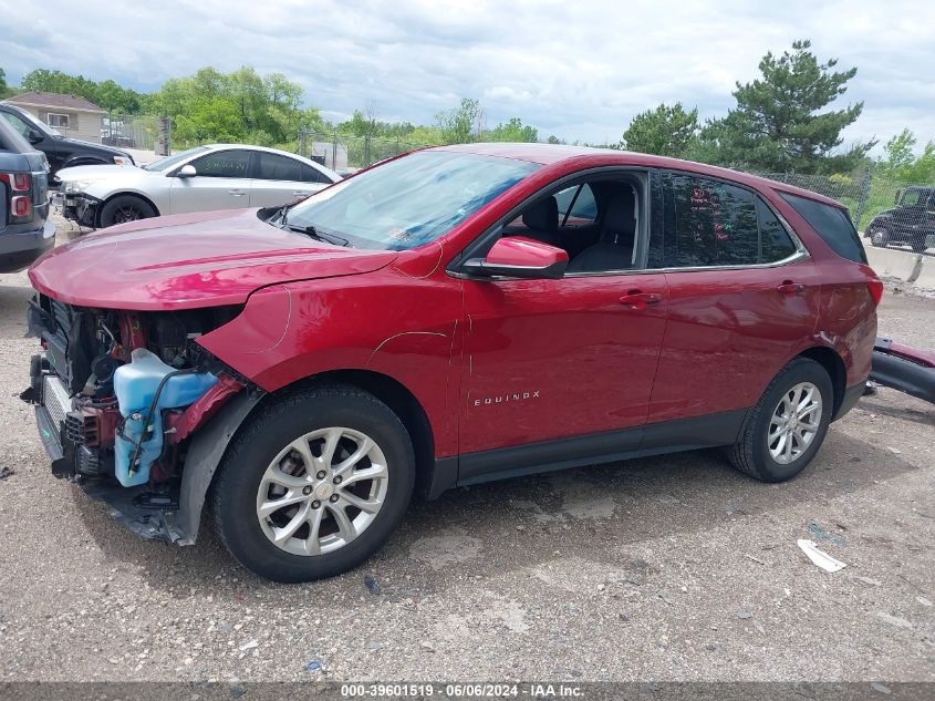 2018 Chevrolet Equinox Lt VIN: 2GNAXJEV6J6134022 Lot: 39601519