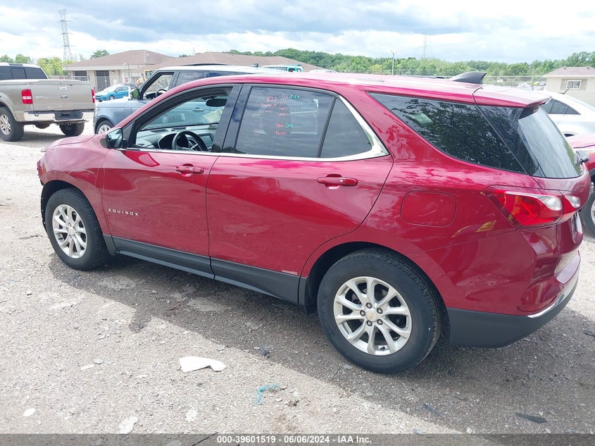 VIN 2GNAXJEV6J6134022 2018 CHEVROLET EQUINOX LT