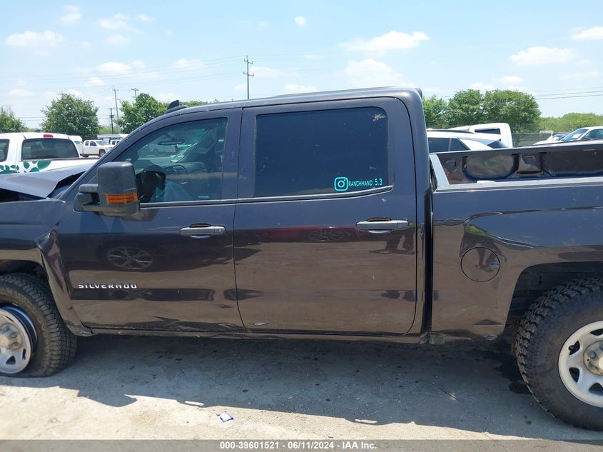 2016 Chevrolet Silverado 1500 Wt VIN: 3GCUKNEC0GG247472 Lot: 39601521