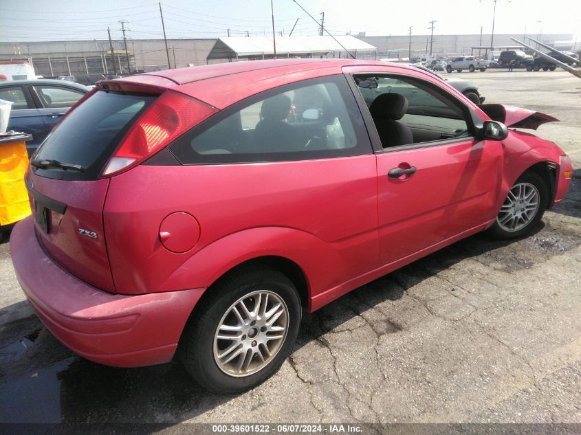 2005 Ford Focus Zx3 VIN: 3FAFP31N65R128371 Lot: 39601522