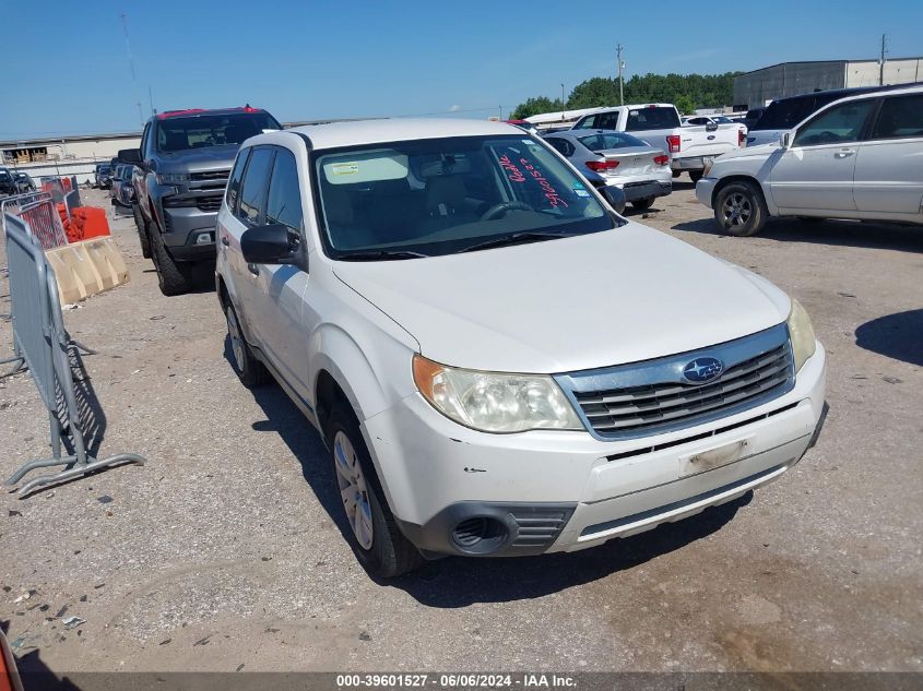 2010 Subaru Forester 2.5X VIN: JF2SH6AC6AH728360 Lot: 39601527