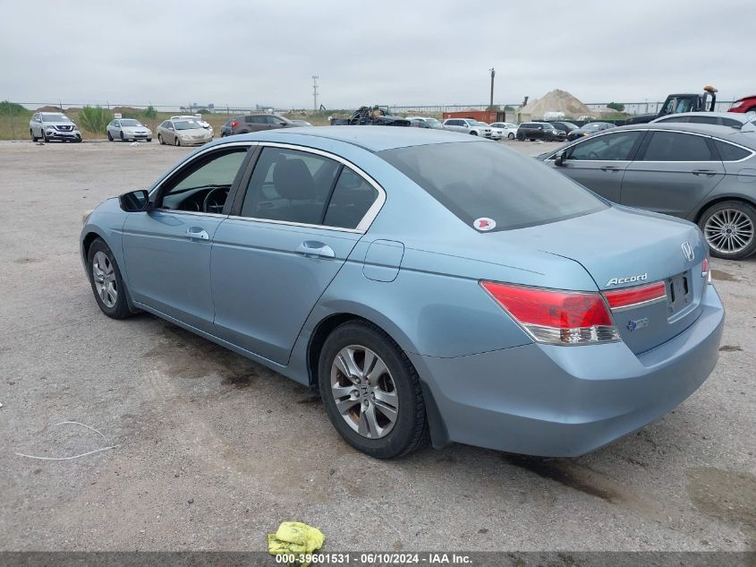 2011 Honda Accord 2.4 Lx-P VIN: 1HGCP2F45BA115352 Lot: 39601531