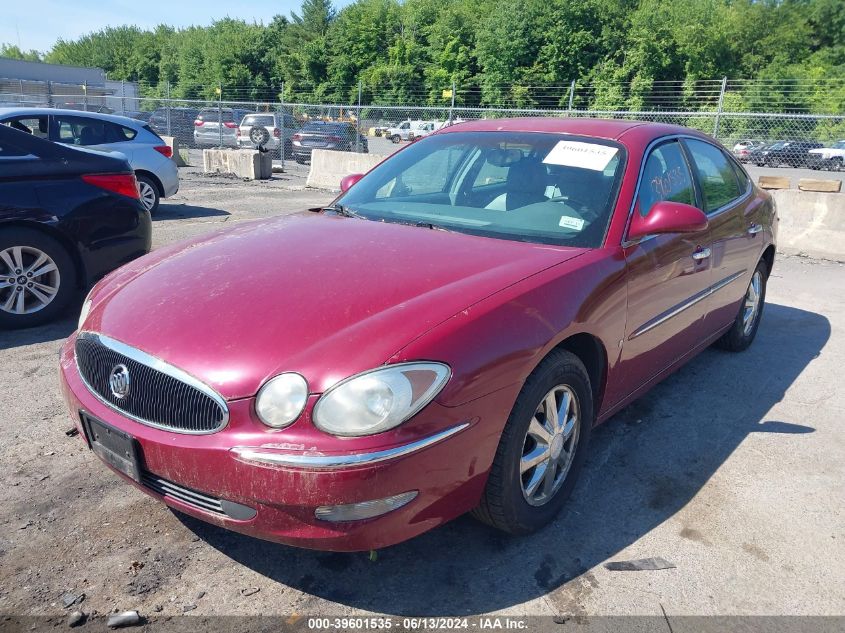 2006 Buick Lacrosse Cxl VIN: 2G4WD582X61110340 Lot: 39601535