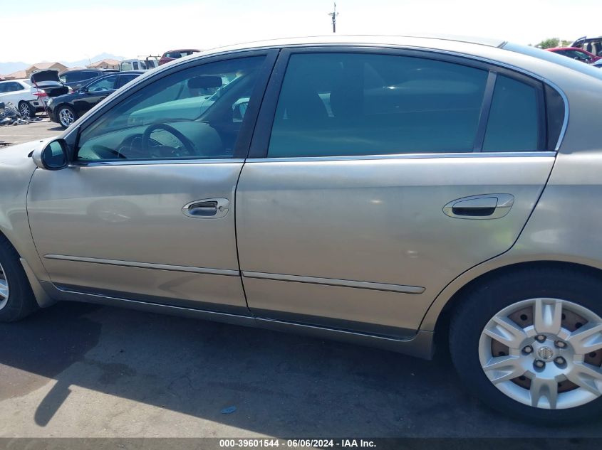2005 Nissan Altima 2.5 S VIN: 1N4AL11D35C953302 Lot: 39601544