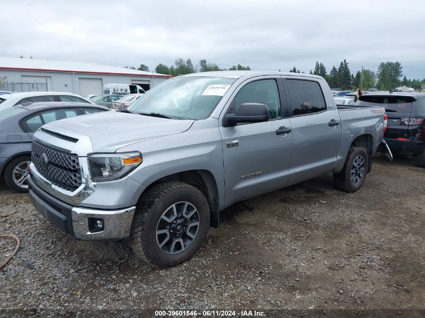 2018 Toyota Tundra Sr5 5.7L V8 VIN: 5TFDY5F16JX730432 Lot: 39601546