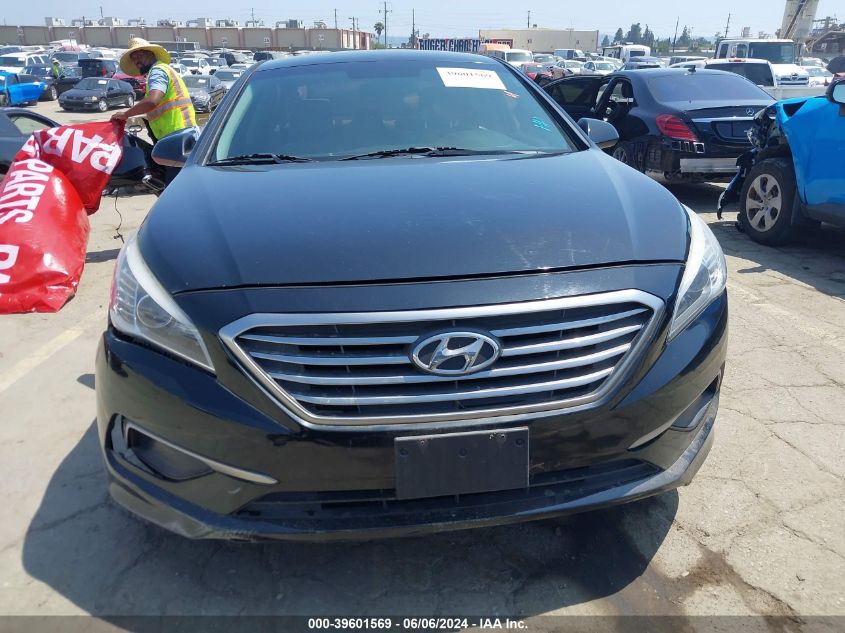 2017 Hyundai Sonata VIN: 5NPE24AF8HH548837 Lot: 39601569