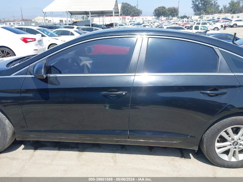 2017 Hyundai Sonata VIN: 5NPE24AF8HH548837 Lot: 39601569