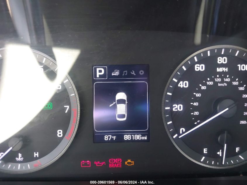 2017 Hyundai Sonata VIN: 5NPE24AF8HH548837 Lot: 39601569