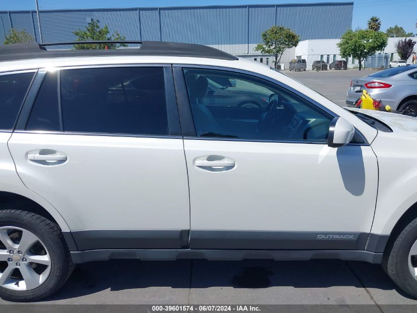 2013 Subaru Outback 2.5I Premium VIN: 4S4BRBCC8D3322465 Lot: 39601574