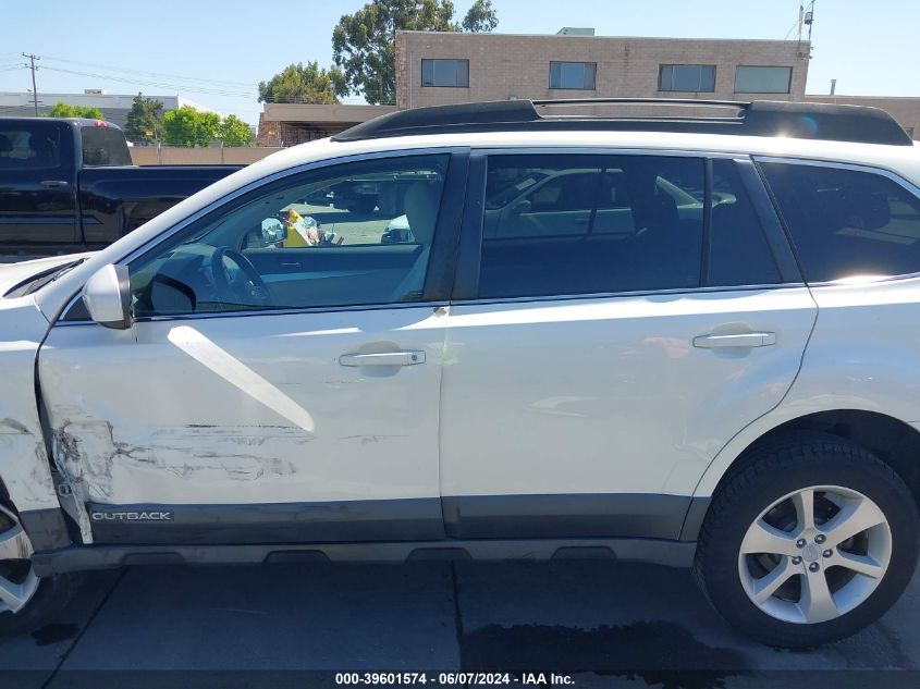 2013 Subaru Outback 2.5I Premium VIN: 4S4BRBCC8D3322465 Lot: 39601574