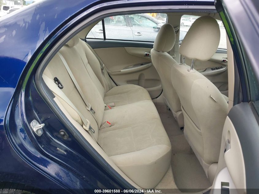 2011 Toyota Corolla Le VIN: 2T1BU4EE1BC598536 Lot: 39601588