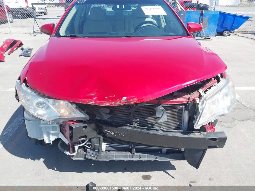 2012 Toyota Camry Le VIN: 4T4BF1FKXCR213803 Lot: 39601590