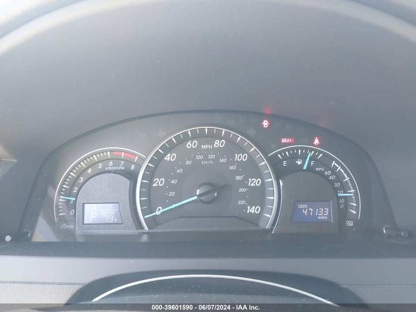 2012 Toyota Camry Le VIN: 4T4BF1FKXCR213803 Lot: 39601590