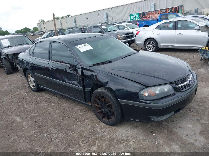 2002 Chevrolet Impala Ls VIN: 2G1WH55K729283492 Lot: 39601593