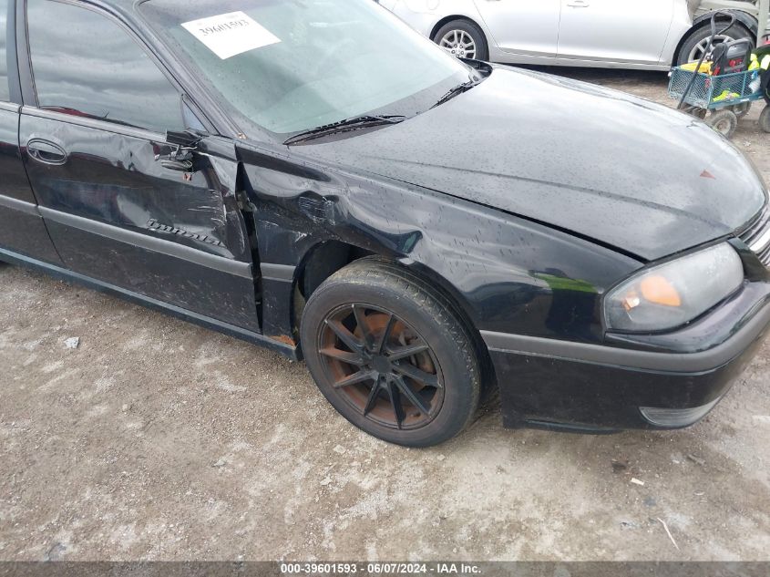 2002 Chevrolet Impala Ls VIN: 2G1WH55K729283492 Lot: 39601593