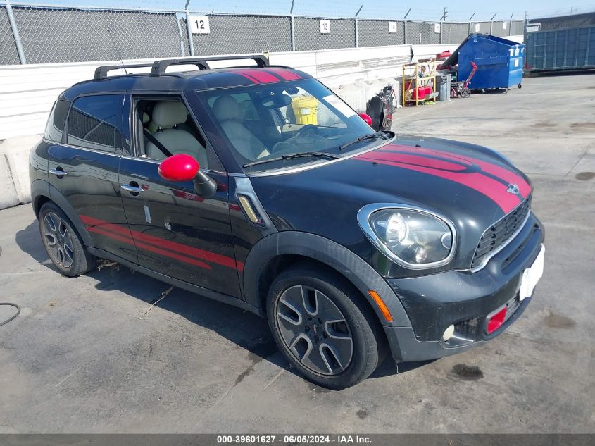 2012 Mini Cooper S Countryman VIN: WMWZC3C59CWL85368 Lot: 39601627