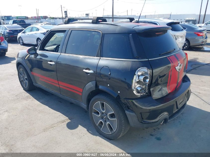 2012 Mini Cooper S Countryman VIN: WMWZC3C59CWL85368 Lot: 39601627