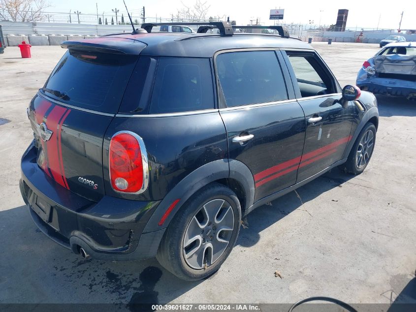 2012 Mini Cooper S Countryman VIN: WMWZC3C59CWL85368 Lot: 39601627