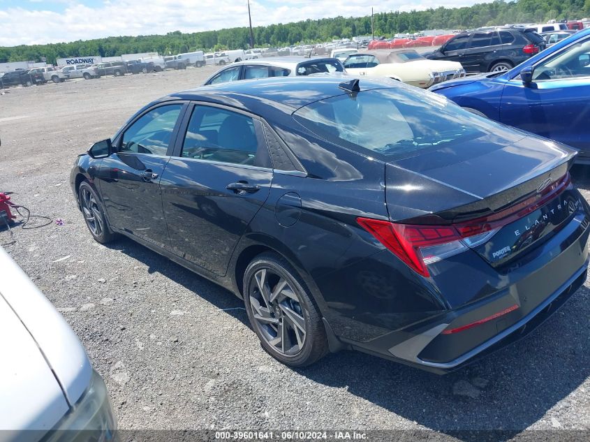 2024 Hyundai Elantra Hybrid Limited VIN: KMHLN4DJ6RU108603 Lot: 39601641