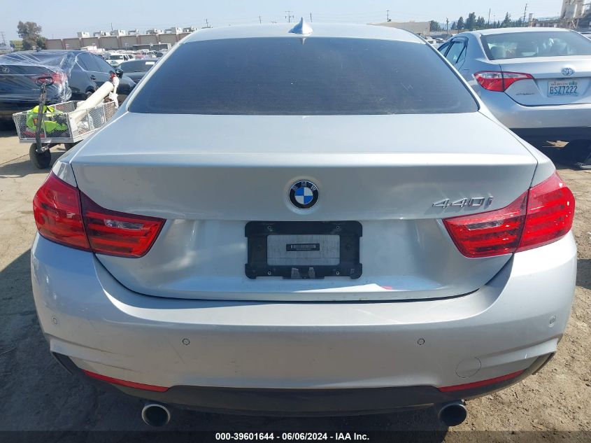 2017 BMW 440I VIN: WBA4P1C52HK522460 Lot: 39601644