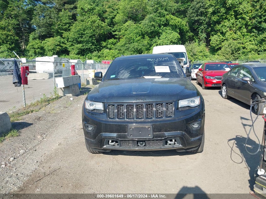 2014 Jeep Grand Cherokee Overland VIN: 1C4RJFCT4EC587354 Lot: 39601649